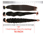 Kinky Curly Feather Crochet Braid Human Hair Extensions Knotless Pre-Separated Crochet Hair Extensions Human Hair Natural Color