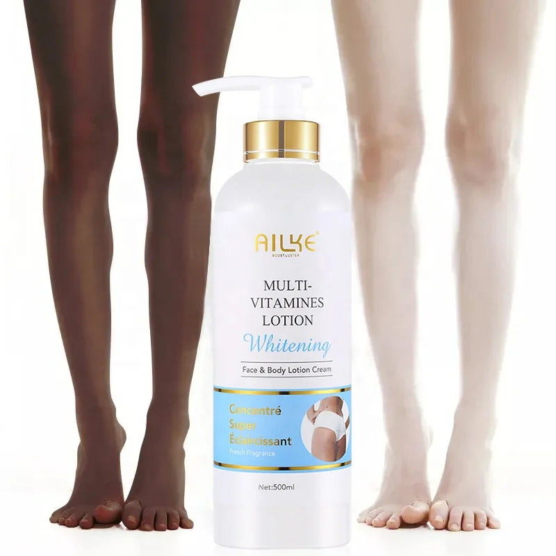 Ailke Forever Beauty Lightening Nature Essence Strong Bleaching Legs Face and Whitening Body Lotion Cream Main image