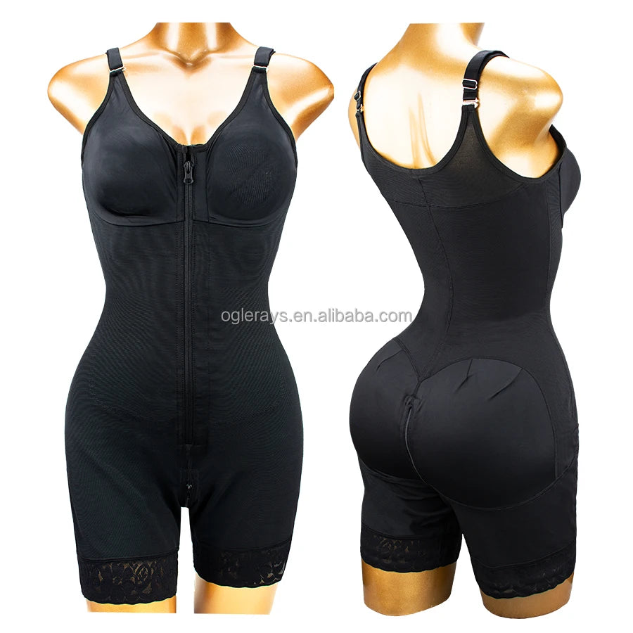 Wholesale Tummy Control Fajas Colombian Shapers Para Mujer Postpartum Post Surgery Slimming Body Garments Girdle Shapewear