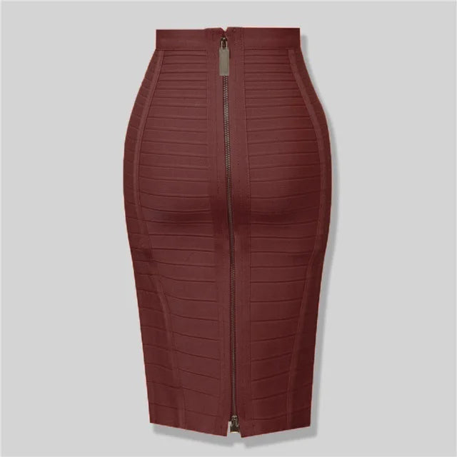 2026 New Bandage Skirts Women Bodycon Woman Skirts Sexy Harajuku Party Club Elegant Celebrity Pencil Skrit Plus Size XL