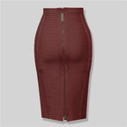 2026 New Bandage Skirts Women Bodycon Woman Skirts Sexy Harajuku Party Club Elegant Celebrity Pencil Skrit Plus Size XL