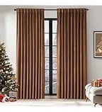 JA Super Soft Luxury Blackout Heat Insulation Shading Noise Reduction Curtains Green Velvet Modern Insulated