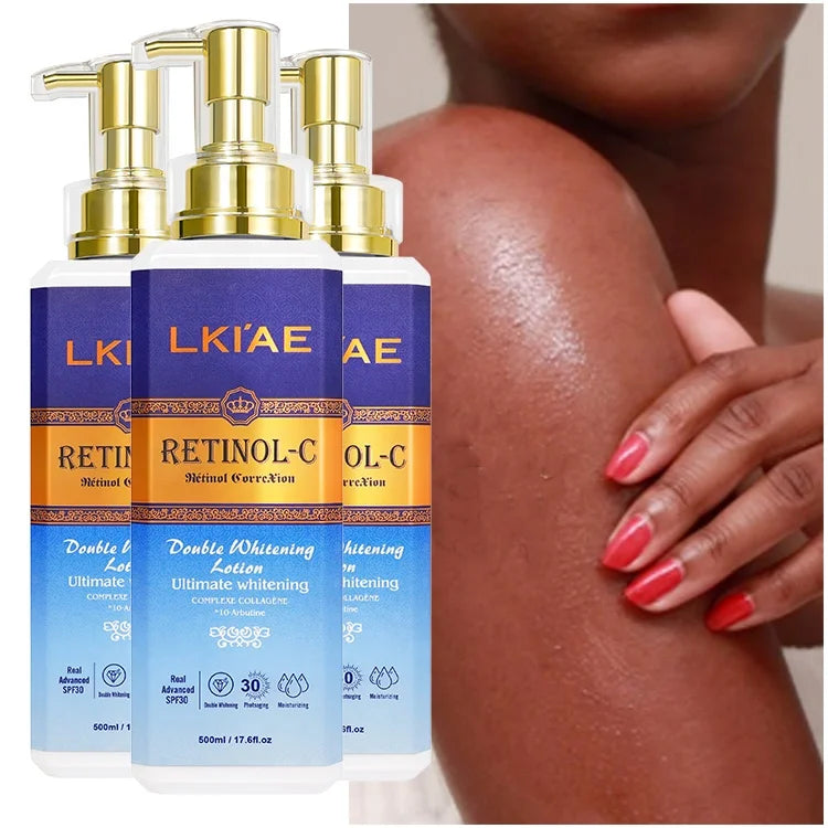 Ailke Natural Smooth Collagen Moisturising Wholesale Bleaching Skin Whitening Body Lotion With SPF Secondary image