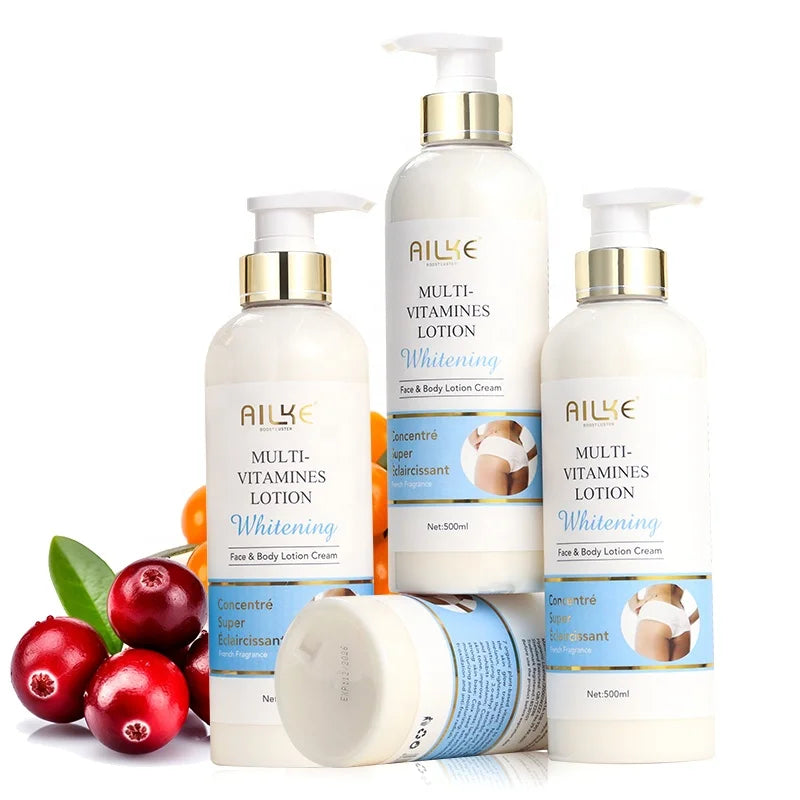 Ailke Milky Niacinamide Knee Elbow  Dark Spot Corrector Women Anti Aging Whitening Body Lotion With Vitamin