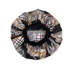 Large Size Satin Bonnet Paisley Print Bonnets for Women Beanies Women Hat Sleep Night Cap Designer Bonnets Long Braid Hat