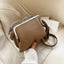 Gusure Vinatge Shell Women Shouder Crossbody Bag Clip Designer Small Handbags Luxury PU Leather Messenger Bag Lady Fashion Purse