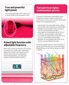 Red light therapy bed beauty and skin whitening red light therapy collagen SPA infrared red light therapy bed whole body tissue