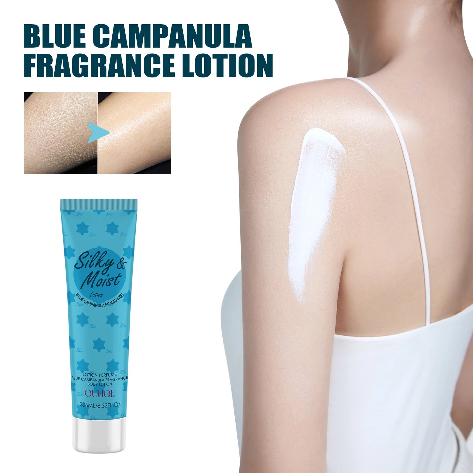 OUHOE Body Toner Lightening Skin Whitening Body Lotion with Moisturizing & Armpit Knee Joint Care Secondary image