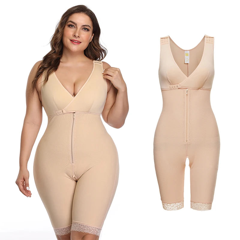 Body Shaper Women Slimming Shapewear Plus Size Full Body Shaper Waist Trainer Corset Seamless Butt Lifter faja moldeadora Binder
