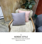 Plush Cushion Cover Cozy Faux Fur Teddy Pillow Cover For Sofa Living Room 18x18 Decorative Pillows Nordic Home Decor Pillowcase