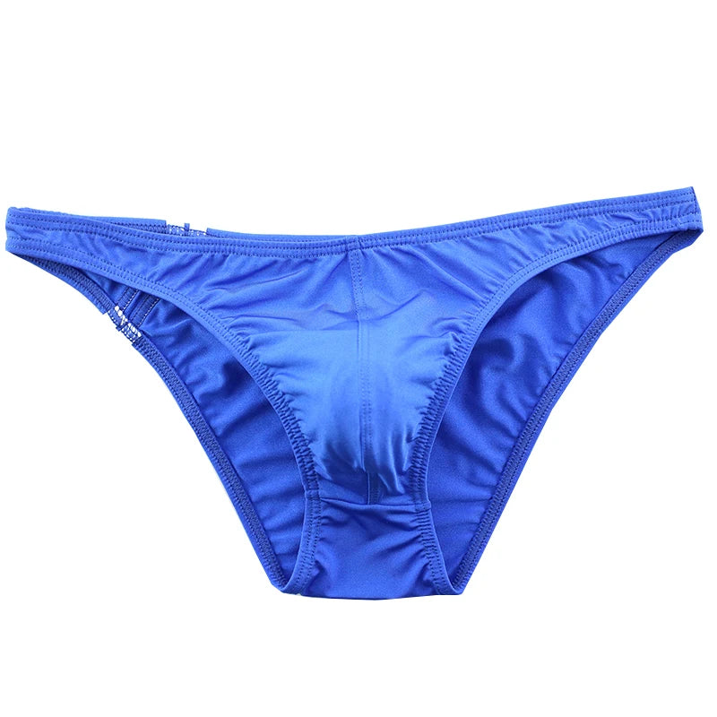 Men Swimwear Solid Swimsuit Briefs Sport Swimming Trunks U Pouch Beachwear Briefs Beach Shorts bathing suit Main image