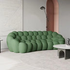 Innovative Business Idea Alibabaa Contemporary Wabi-Sabi Sponge Filled Space Saving Sectional Sofa Set Apartment Mall Furniture