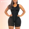 High Compression Full Body Shaper Private Label Plus Size Shapewear Slimming Underpants Open Crotch Sleeveless Shapewear