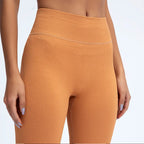 Ribbed Yoga Pants High Waisted Gym Leggings Sport Women Fitness Seamless Female Legging Tummy Control Running Training Tights