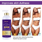 Private Label Skincare Lightening Antiaging Cream Whitening Body Lotion With Niacinamide