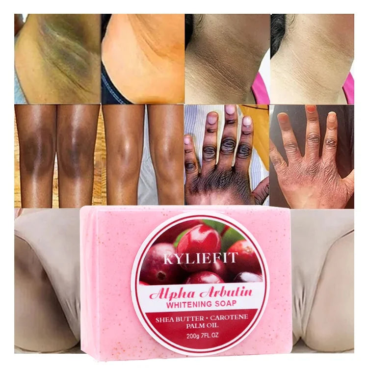 Ailke New Fashion PP Soap Peach Pink Removal Handmade Private Parts Peach Pink Whitening Handmade Soap Secondary image