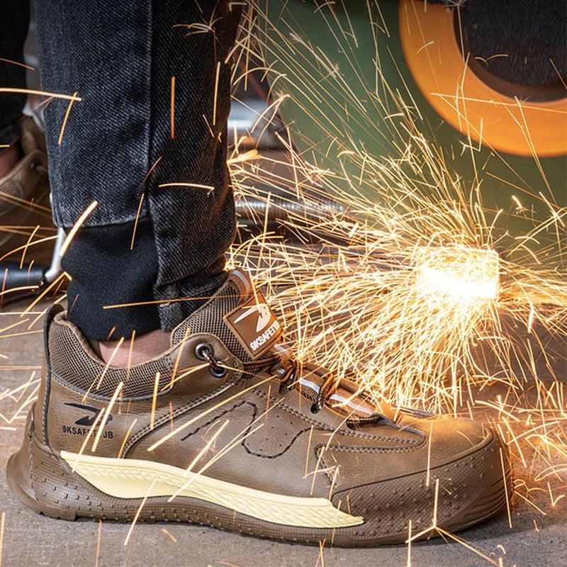 Safety Shoes Boots  Men's Work Mens Outdoor Shoes Safety 6Kv Insulation Shoes for Warehouse Secondary image