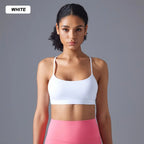 New Arrival High Quality Ladies Sports Bra Women Plain Solid Color Shockproof Women Underwear Slim Yoga Bra for Gym Active Wear