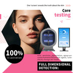 A 3D AI facial skin analyzer for hair diagnosis and professional analysis  with 8-spectrum beauty salon equipment
