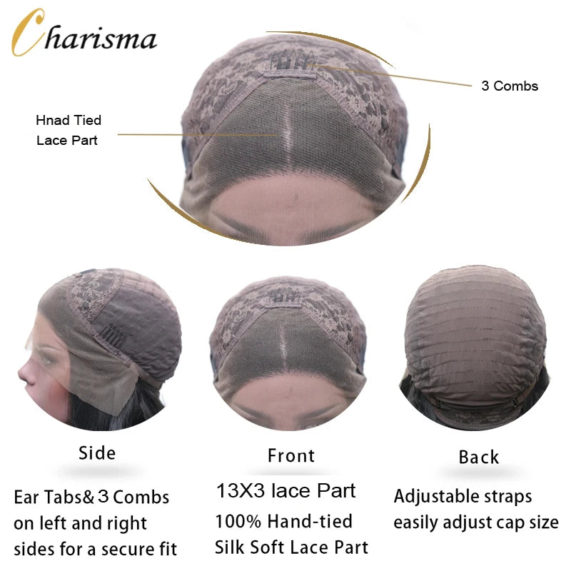 Charisma Synthetic Lace Front Wigs For Women Long Curly Lace Front Wig Natural Hairline Pre Plucked Pink Grey Wig Cosplay