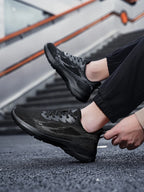 2026 New Fly Knit Material Upper Breathable and Lightweight Large Size Men's  Fly Knit Casual Sports Shoes