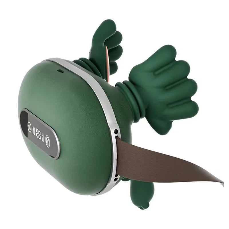 2026 New Design N9(XS-002) LCE Screen Display Master Bionic Hand Deep Tissue Kneading Heating Shoulder Neck Massager USB Secondary image