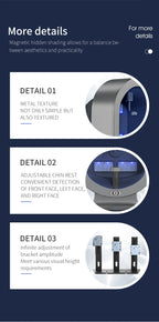 A 3D AI facial skin analyzer for hair diagnosis and professional analysis  with 8-spectrum beauty salon equipment