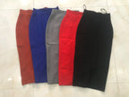 New Arrival Women Button Black Blue Red Bodycon Bandage Skirt 2026 Designer High Waist High Street Party Club Pencil Skirt 75cm