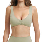 Custom logo Tummy Control Skin Friendly Solid Yoga Outfit Set Gym High Elastic Fitness Sets for Women