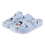 Patterned Nursing Shoes for Women Garden Shoes Waterproof Platform Slippers Sandals Nurse Clogs Slip Resistant Work Chef Shoes