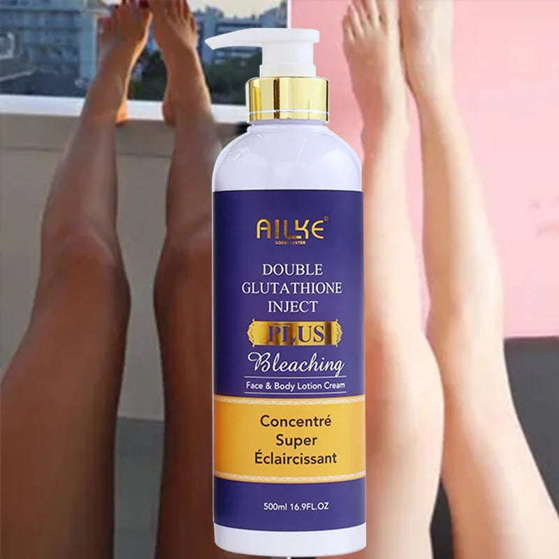 Ailke Gluta Plus Tone up Natural Black Skin Women Face Cream Whitening Body Lotion for Bleaching Secondary image