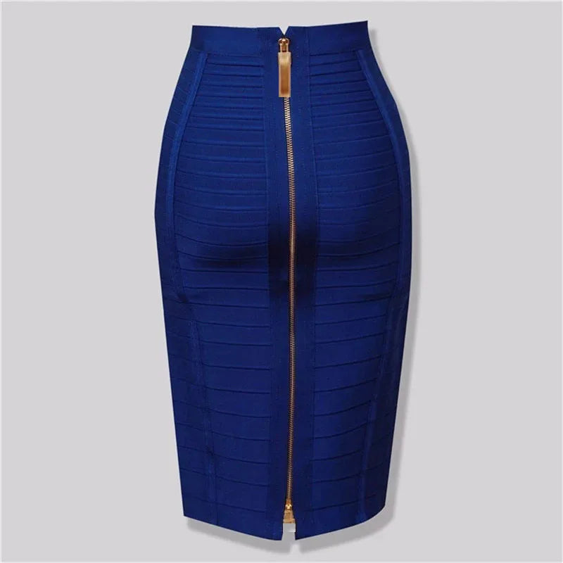 2026 New Bandage Skirts Women Bodycon Woman Skirts Sexy Harajuku Party Club Elegant Celebrity Pencil Skrit Plus Size XL