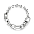 Gold Plated Stainless Steel Link Chain Bracelet Butterfly Shape Buddhism Religious for Anniversary Occasions
