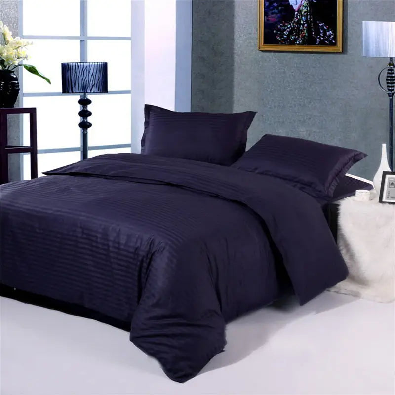 1pcs100% cotton satin duvet cover double needle craft with zipper a variety of specifications can be customized