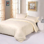 1pcs100% cotton satin duvet cover double needle craft with zipper a variety of specifications can be customized