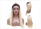 1B 613 Body Wave Human Hair Wig 13x6 Hd Lace Frontal Wig Brazilian 2 Tone Dark Root Ombre Blonde Lace Front Wigs For Black Women