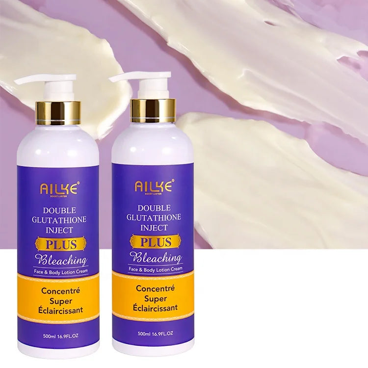OEM/ODM Naturally Vegan Brighten Skin Best Glutathione Lightening Knuckle Black Spot Whitening Body Lotion for Men and Women
