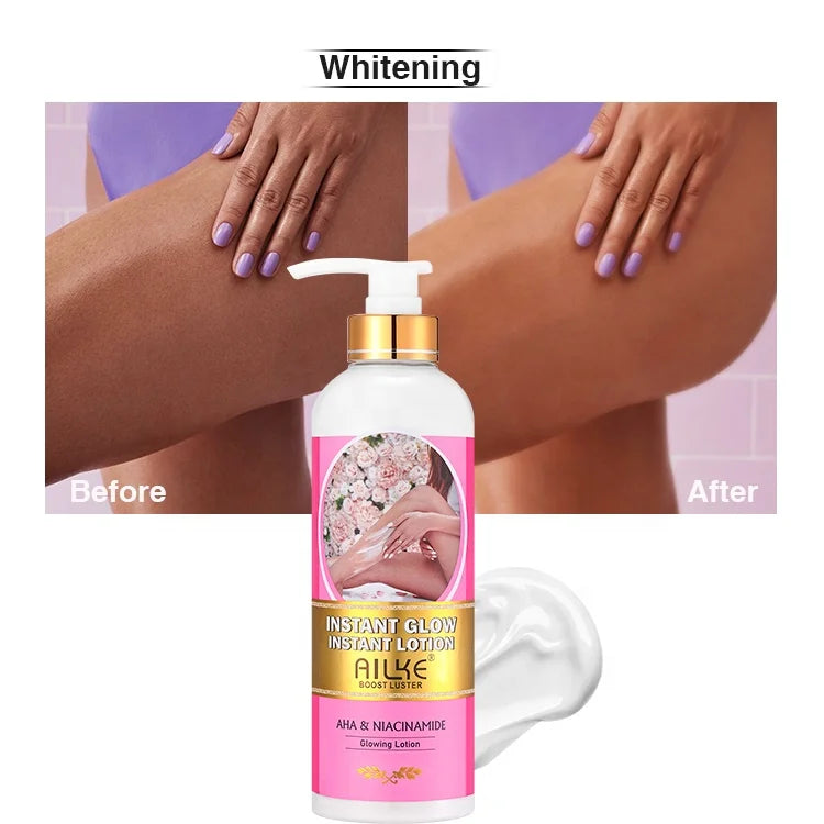 High Quality Natural Skin Inhibits Dark Spots Niacinamide Whitening Body Lotion for Men