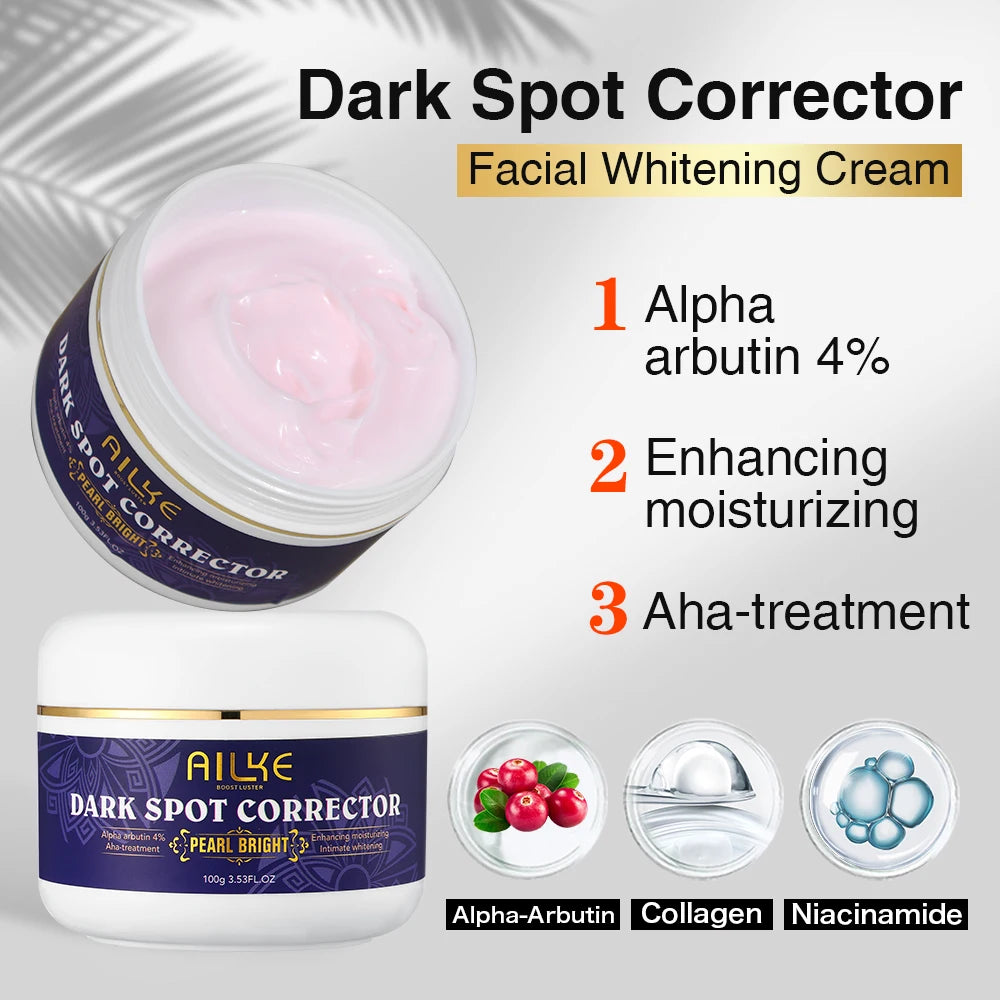 Ailke Double-glutathione Organic Vitamin c Whitening Body Lotion Face Cream Gluta Serum Skin Care Set