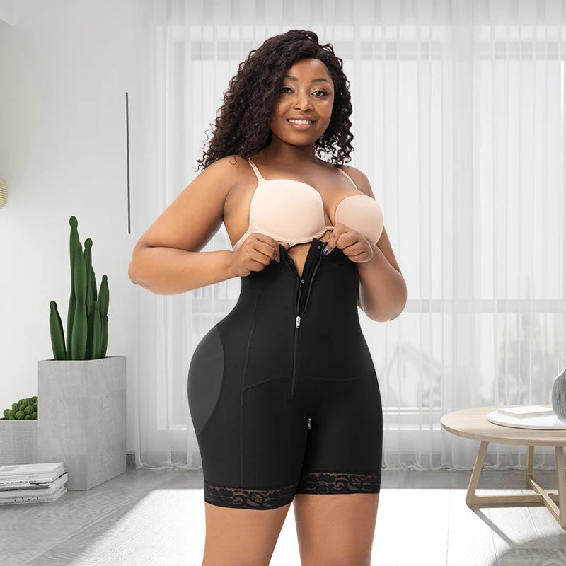 High Waist Breathable Shapewear Legging Bum Enhancing Knickers Waist Trainer Shaper Panties for Women Main image