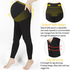 New Pregnancy High Waist Leggings Skinny Maternity clothes for pregnant women Belly Support Knitted Leggins Body Shaper Trousers