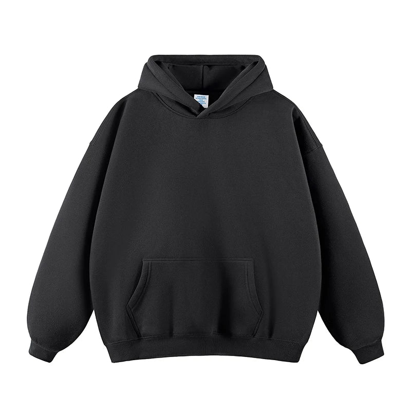 Dark Gray Custom Hoodies 2026 Winter Fashion Print Brand Design Women's Fleece Lined Pullover Hoodie Secondary image