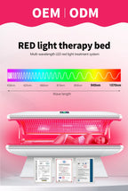 Red light therapy bed beauty and skin whitening red light therapy collagen SPA infrared red light therapy bed whole body tissue