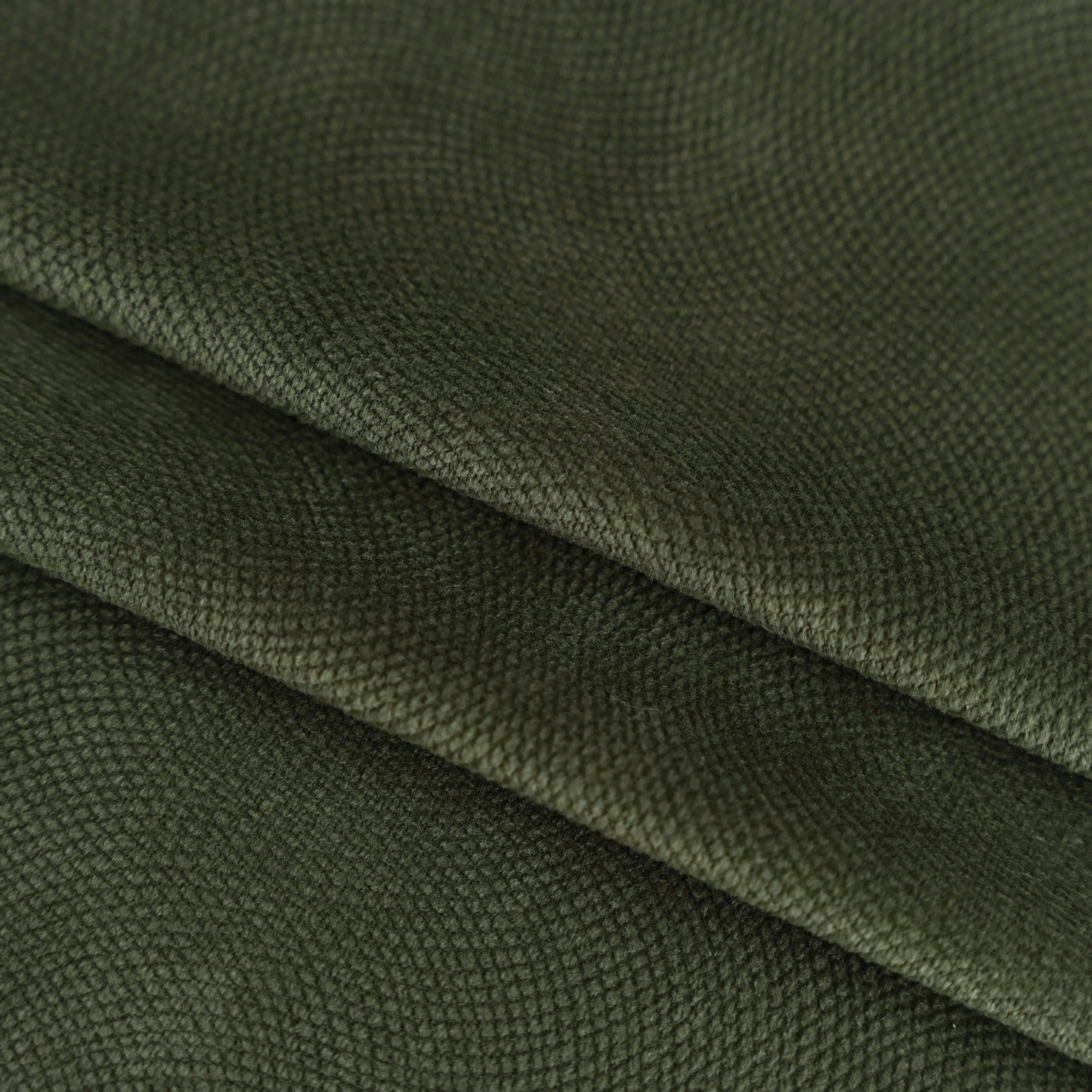 JA Super Soft Luxury Blackout Heat Insulation Shading Noise Reduction Curtains Green Velvet Modern Insulated
