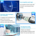 7 in 1 Smart Ice Blue Analyzer Multifunction Facial Machine Diamond Hydra Dermabrasion Facial Aquafacial