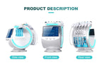 7 in 1 Smart Ice Blue Analyzer Multifunction Facial Machine Diamond Hydra Dermabrasion Facial Aquafacial