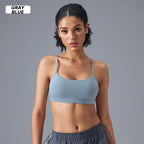 New Arrival High Quality Ladies Sports Bra Women Plain Solid Color Shockproof Women Underwear Slim Yoga Bra for Gym Active Wear