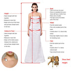 Eightree Simple Mermaid Wedding Dresses Sweetheart Sweep Train Bridal Dress White Evening Wedding Ball Prom Gowns Customized