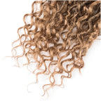 Synthetic Goddess Locs Crochet Hair Braids Curly Faux Locs Braiding Hair Extensions Wig For Women Black Hippie Boho Style