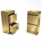 Modern Simple Luxury Gold Silver Black Salon Beauty Barber Trolley With Drawers Salon Trolley Hairdressing Stool Salon Furniture